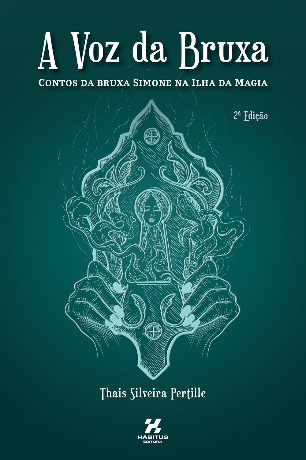 Capa do livro mais recente de Thais Silveira Pertille